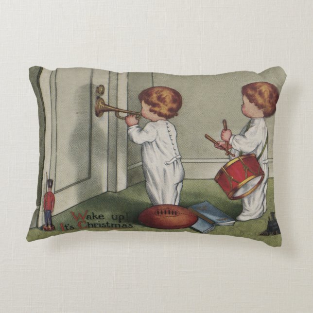 Weck seine niedliche Weihnachtsbilder Dekokissen (Rückseite)