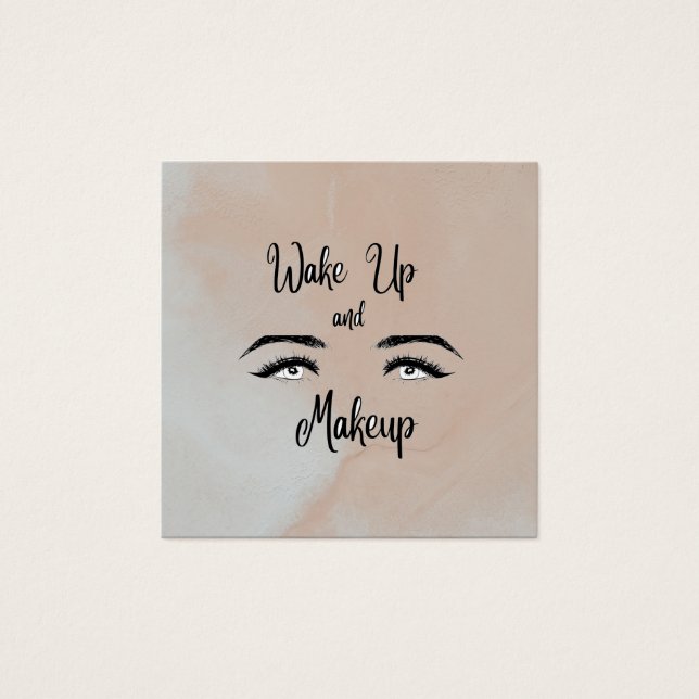 Weck und Makeup (Vorderseite)