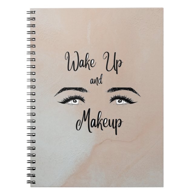 Weck und Makeup Notizblock (Vorderseite)