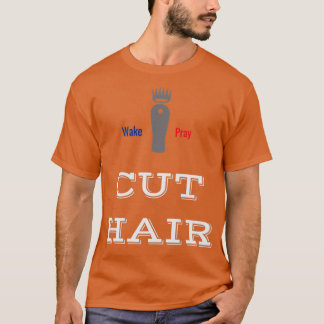 weck und schneiden die Haare T-Shirt