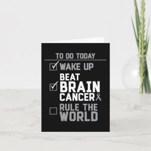Weck-Up-Beat-Brain Cancer Rule the World Karte
