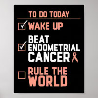 Weck-Up-Endometriumkrebs-Regel für die Welt