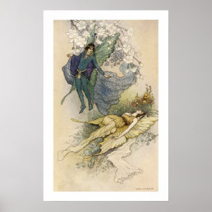 Weck, wenn etwas Vile in der Nähe ist Poster