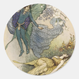 Weck, wenn etwas Vile in der Nähe ist Runder Aufkleber