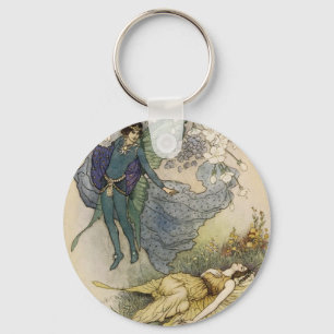 Weck, wenn etwas Vile in der Nähe ist Schlüsselanhänger