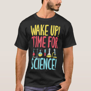 Weck Zeit für Science-Fiction-Lehrer T-Shirt