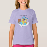 Wecken des T - Shirt des Flusspferd-Kindes