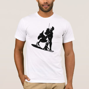 Wecken Sie Brett springen T-Shirt