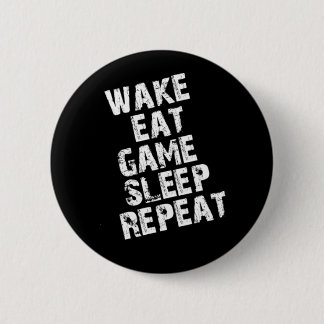 Wecken Sie essen Spiel-Schlaf-Wiederholung Button