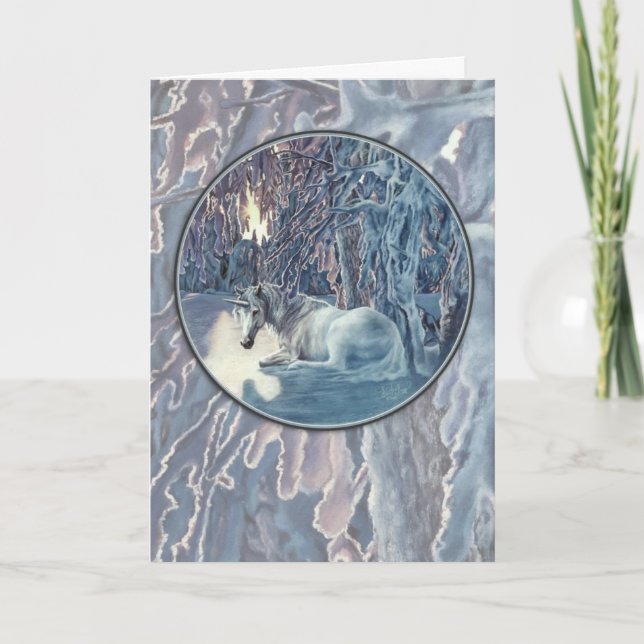 Wecken Sie mit Wundern Feiertagskarte (Vorderseite)