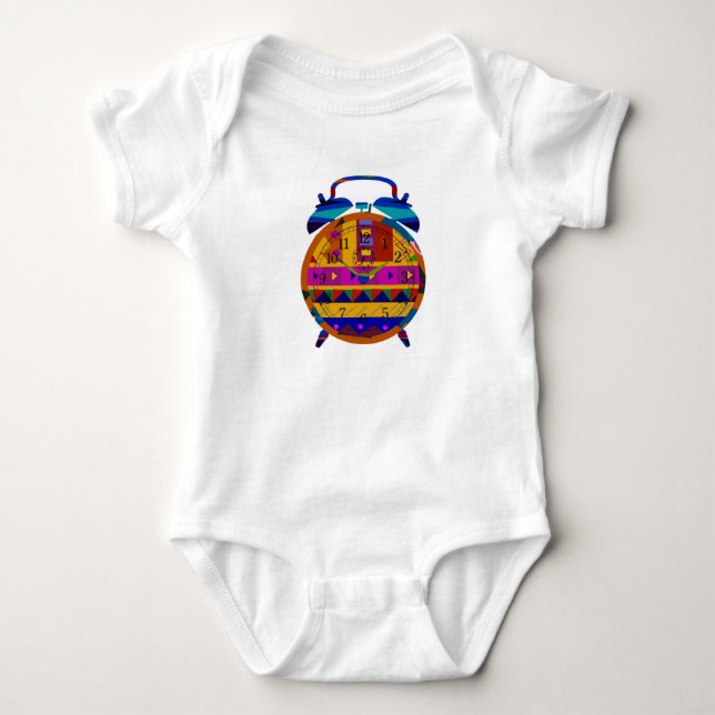 Wecker Baby Strampler (Vorderseite)