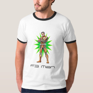 Wecker des Mann-F3 T-Shirt