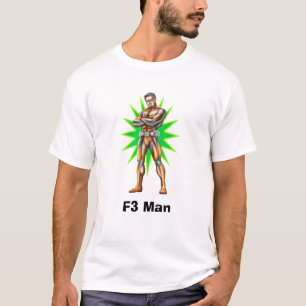 Wecker des Mann-F3 T-Shirt