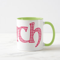 Wecker-Kaffee-Tasse, Waliser Cwtch, roter