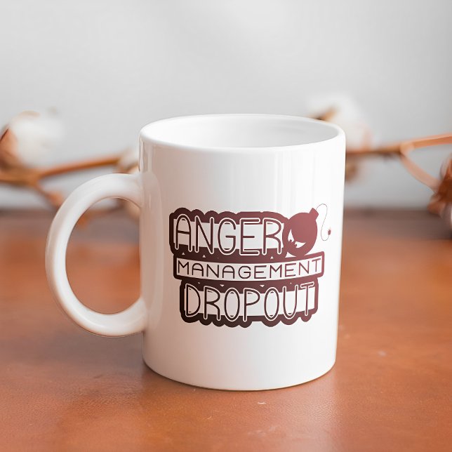 Wecker Management Dropout Funny Büro Humor Kaffeetasse (Von Creator hochgeladen)