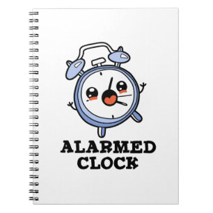 Wecker mit Alarm Scherzhafter Wecker Wortspiel Notizblock