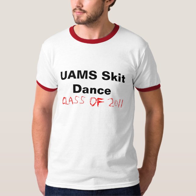 Wecker T des UAMS Sketch-Tanz-M4 T-Shirt (Vorderseite)