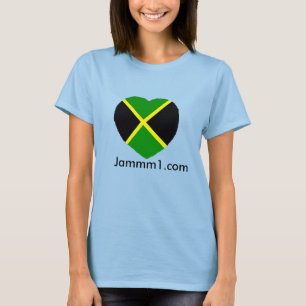 Wecker-T - Shirt der Damen Jammm1, i-Liebe Jamaika
