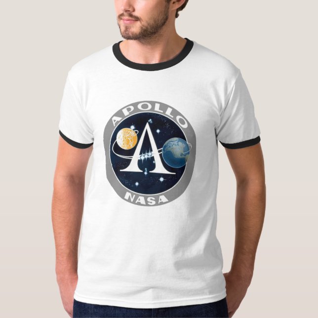 Wecker-T - Shirt der NASAs Apollo 11 (Vorderseite)