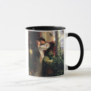 Wecker-Tasse Sir-Frank Dicksee, Romeos und Juliet Tasse