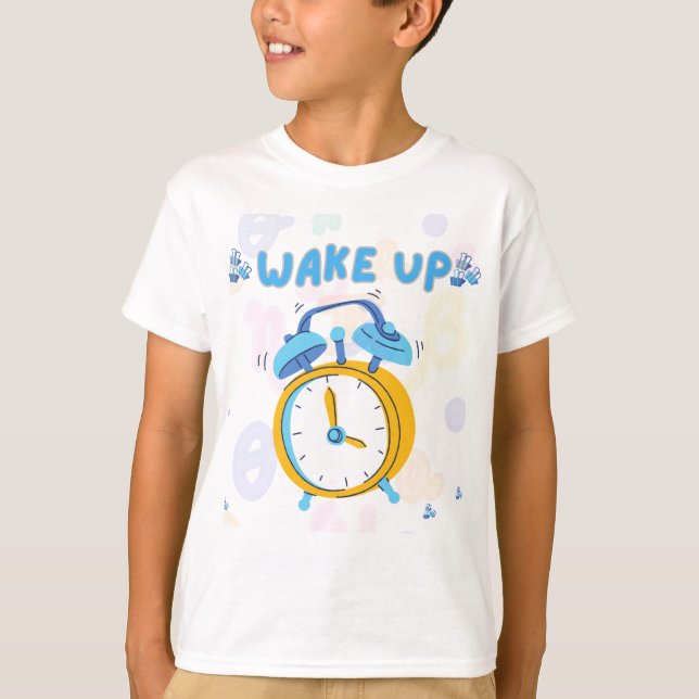 Wecker Zurück zur Schule T-Shirt (Vorderseite)