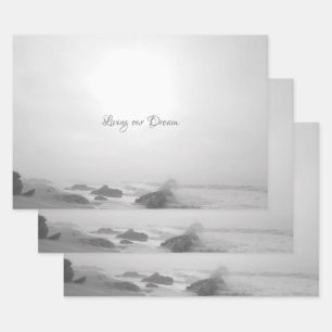 WEDD GIFT WRAP ROMANCE DESIGN STIL GESCHENKPAPIER SET