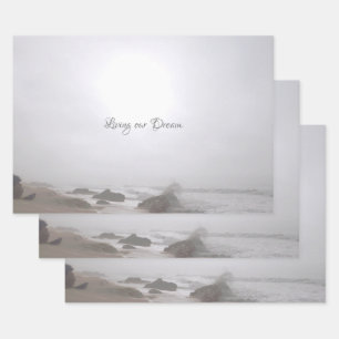 WEDD GIFT WRAP ROMANCE DESIGN STIL GESCHENKPAPIER SET