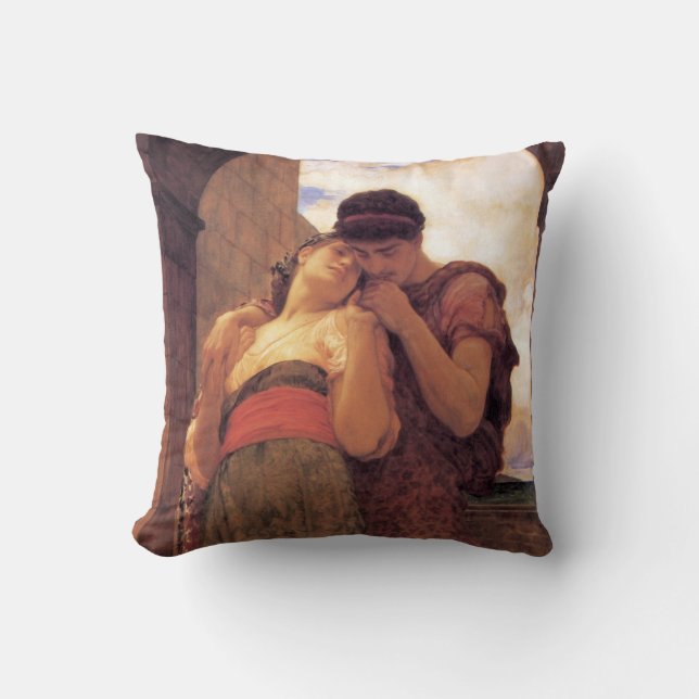 Wedded Bliss (von Frederic Leighton) Kissen (Vorderseite)