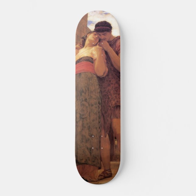 Wedded Bliss (von Frederic Leighton) Skateboard (Vorderseite)