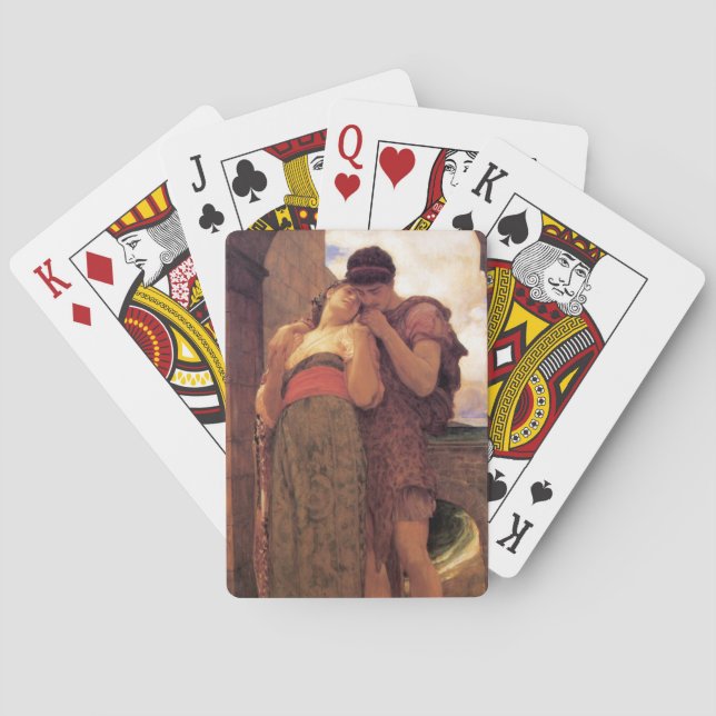 Wedded Bliss (von Frederic Leighton) Spielkarten (Rückseite)