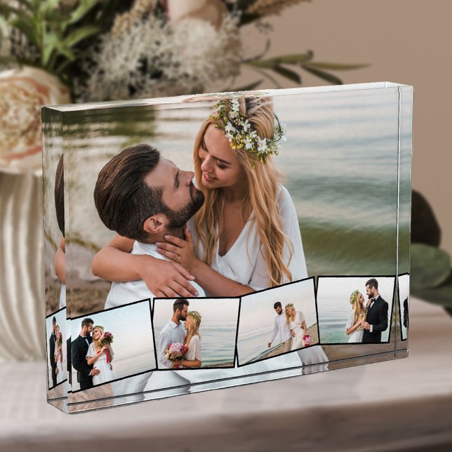 Wedding 5 Foto Collage Zigzag Foto Strip (Von Creator hochgeladen)