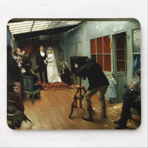 Wedding am Fotografen, 1878-9 Mousepad