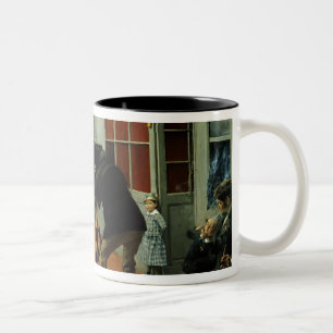 Wedding am Fotografen, 1878-9 Zweifarbige Tasse