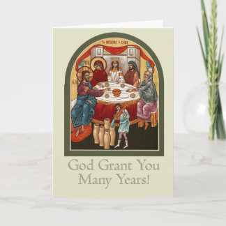 Wedding an der Cana Gruß-Karte Karte
