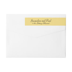 Wedding ausgereiftes Gelb