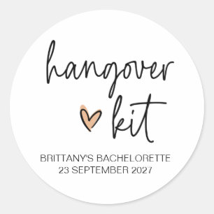 Wedding Bachelorette Hens Party Brautparty Gefalle Runder Aufkleber