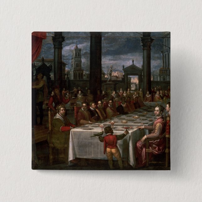 Wedding Bankett Button (Vorderseite)