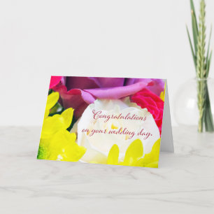 "Wedding Bouquet 1." Grußkarte Karte