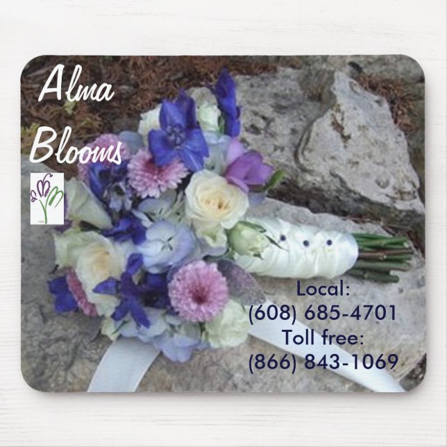 Wedding Bouquet Mousepad (Vorne)