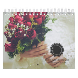 Wedding Bouquets & Blume 2025 Business Calendar Kalender