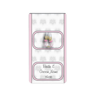 Wedding Bridal Hershey Mini Candy Wrapper Labels Adressaufkleber