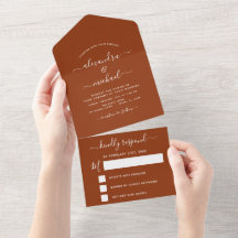 Wedding Burnt Orange Boho Terracotta