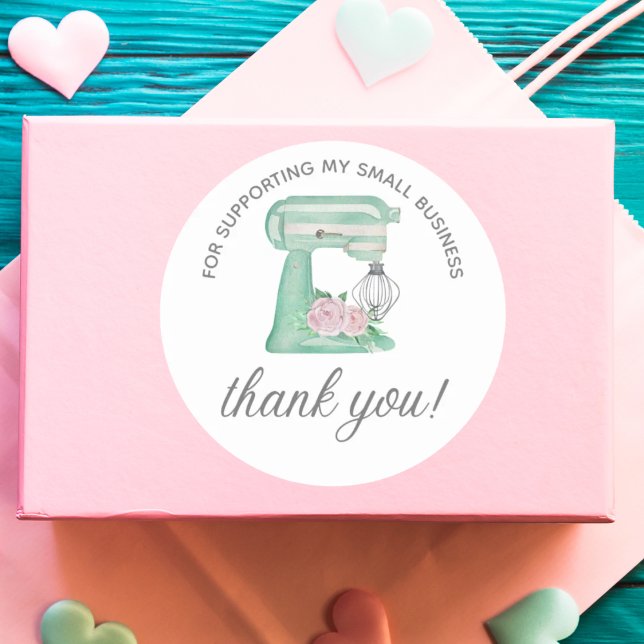 Wedding Cake Business Thank you Sticker (Von Creator hochgeladen)