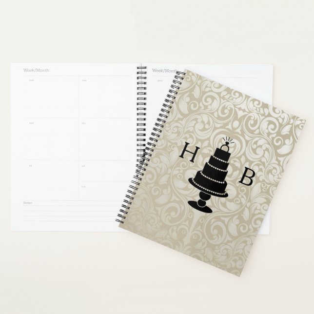 Wedding Cake Monogram Planer (Anzeige)