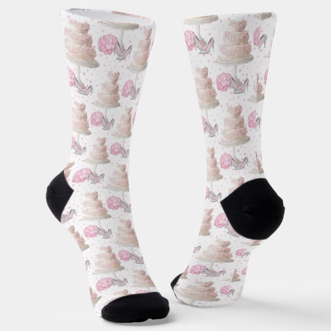 Wedding Cake Socken #2 (Gewinkelt)