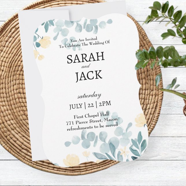 Wedding Card, Personalised Wedding Card Einladung (Von Creator hochgeladen)