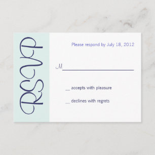 Wedding Champagne Toast UAWG RSVP Karte
