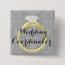 Wedding Coordinator Bridal Wedding Party Name Tag