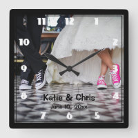 Wedding Couple in a Retro Style Fifties Diner