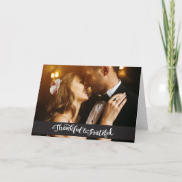 Wedding danken Ihnen Dankeskarte